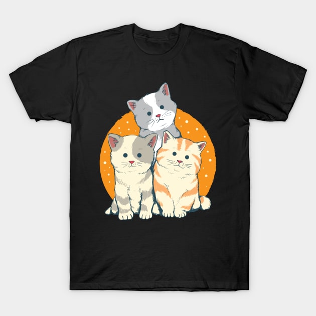 cute cat for cat lover T-Shirt by Bropandastore